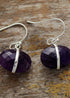 Boho Earrings, Dangle Earrings, Lapis